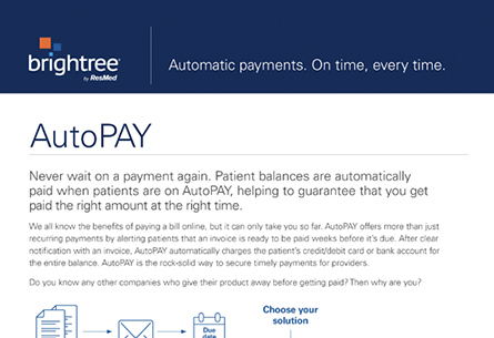 Automatic payments. On time, any time