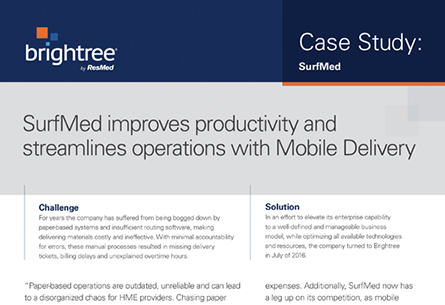 SurfMed improves productivity and streamlines operations with Mobile Delivery