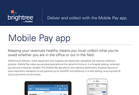 Mobile Pay app datasheet