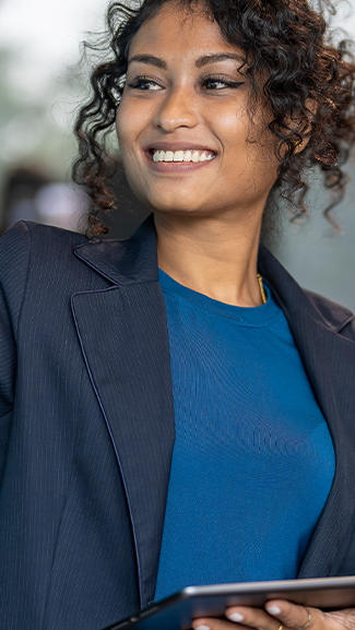 Beautiful female professional